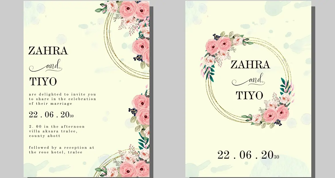Wedding Invitations 221