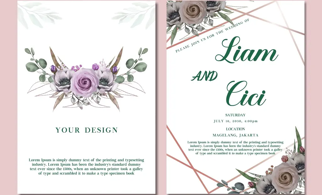 Wedding Invitations 341