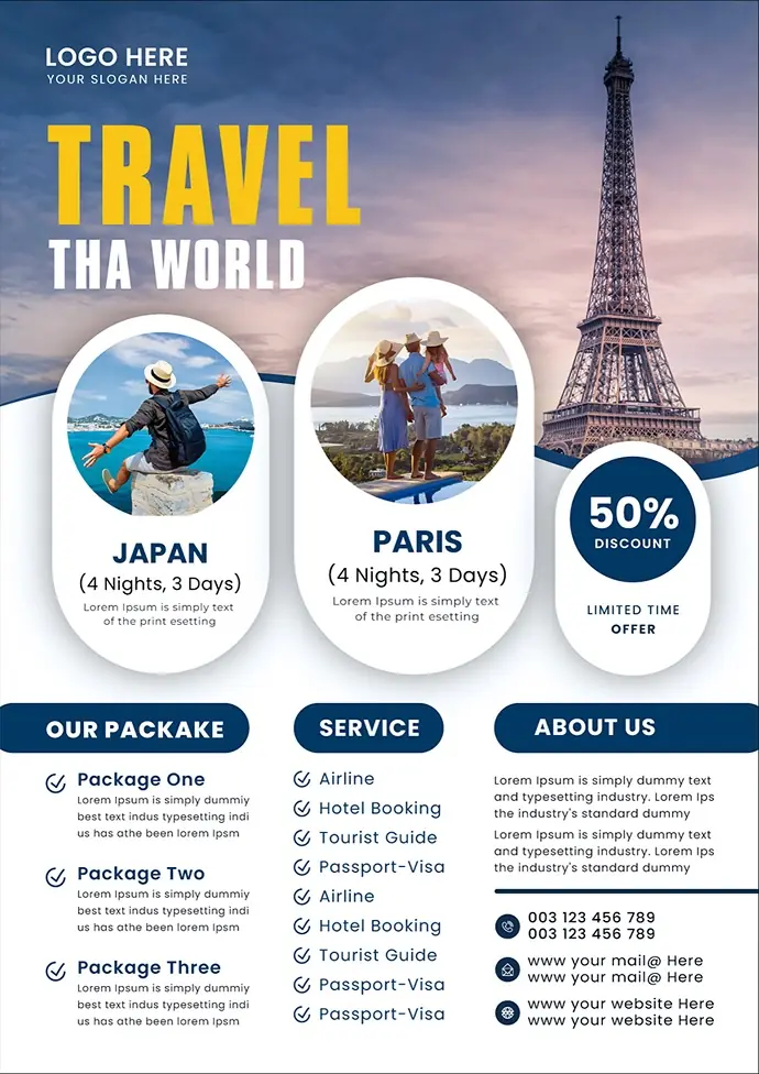 Travel & Tours Flyer 261