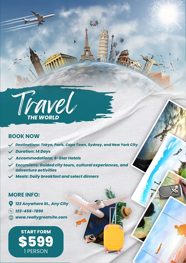 Travel & Tours Flyer 191