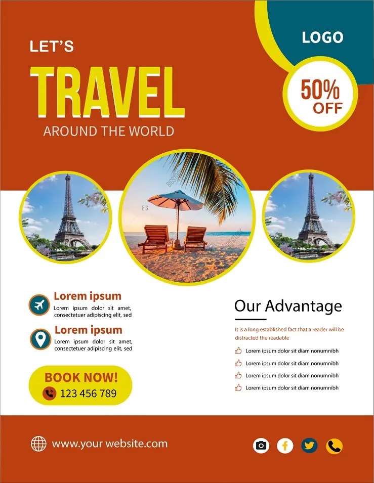 Travel & Tours Flyer 371