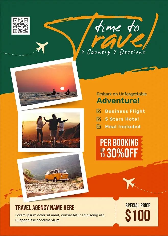 Travel & Tours Flyer 301